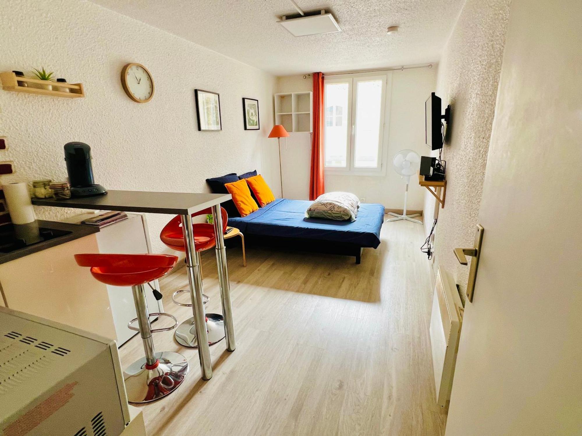 Joli Studio Hyper Centre Tres Proche Vieux Port Marseille Kültér fotó
